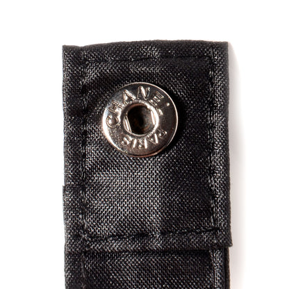 Chanel Coco Mademoiselle CC Graffiti Umbrella Blue Black 10 of 10