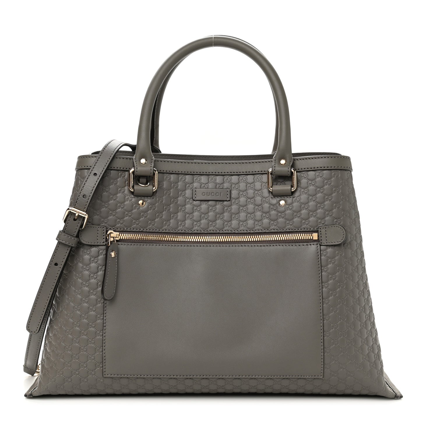 Soft Microguccissima Medium Tote Loess