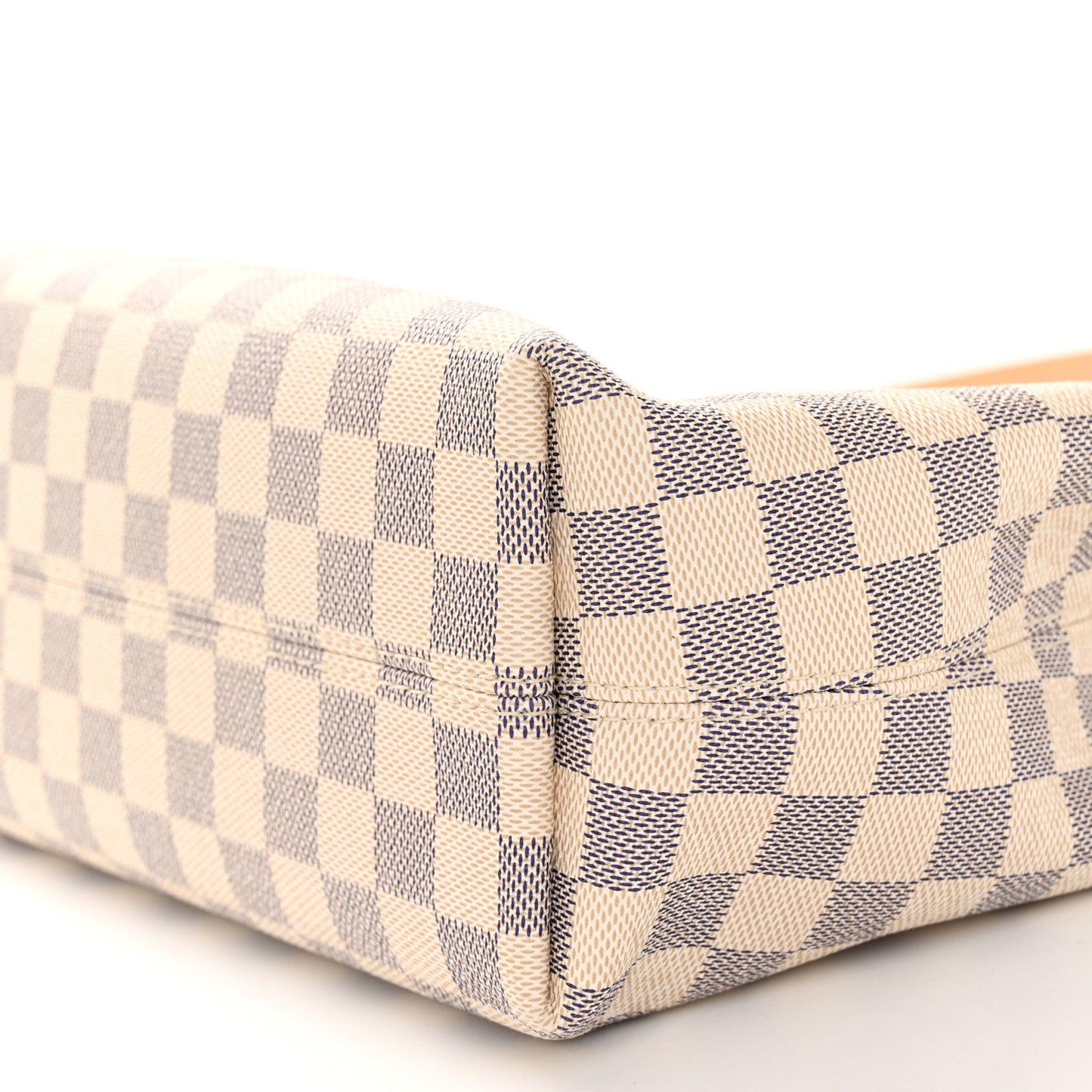 Damier Azur Graceful PM Rose Ballerine