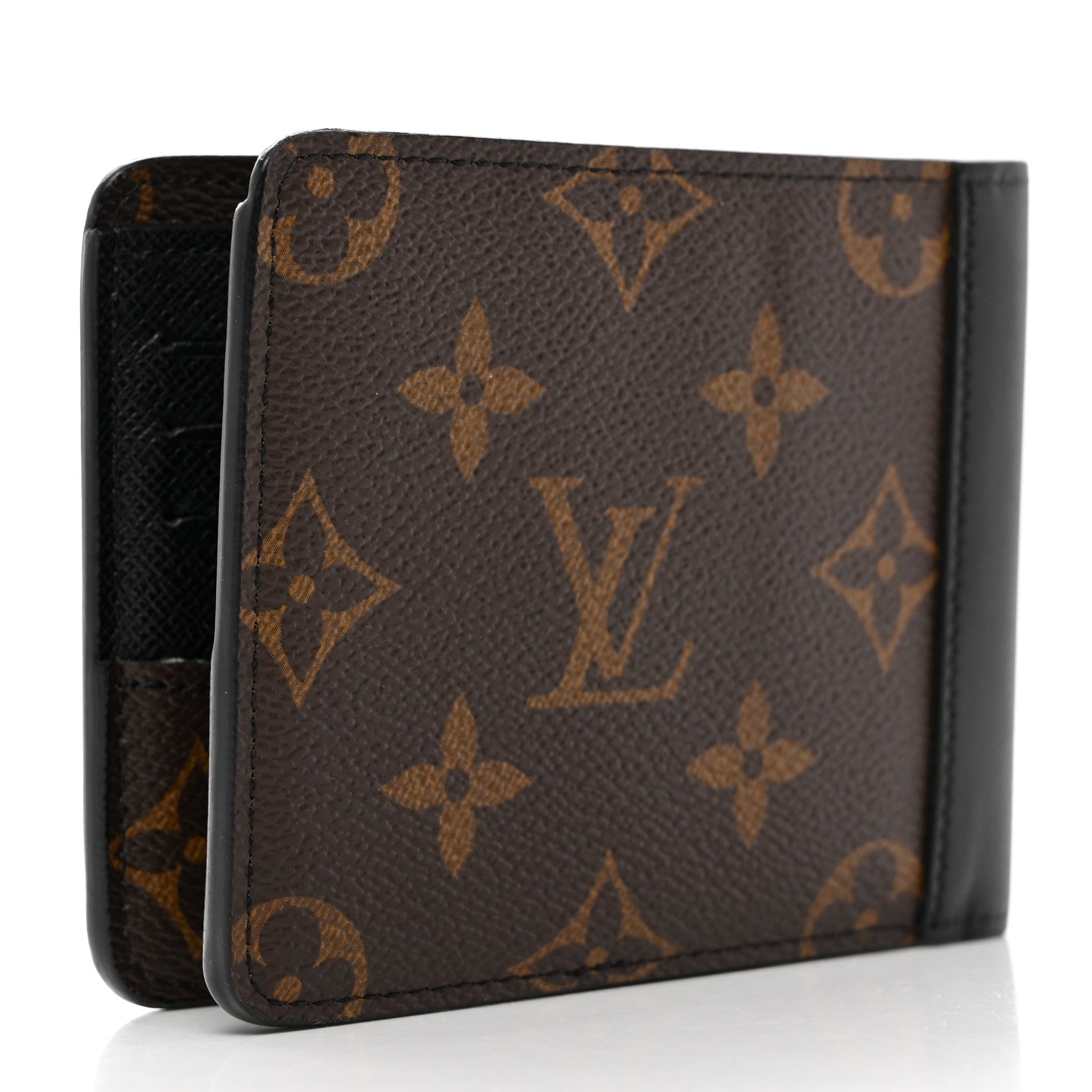 Louis Vuitton Monogram Macassar Gaspar Wallet 3 of 7