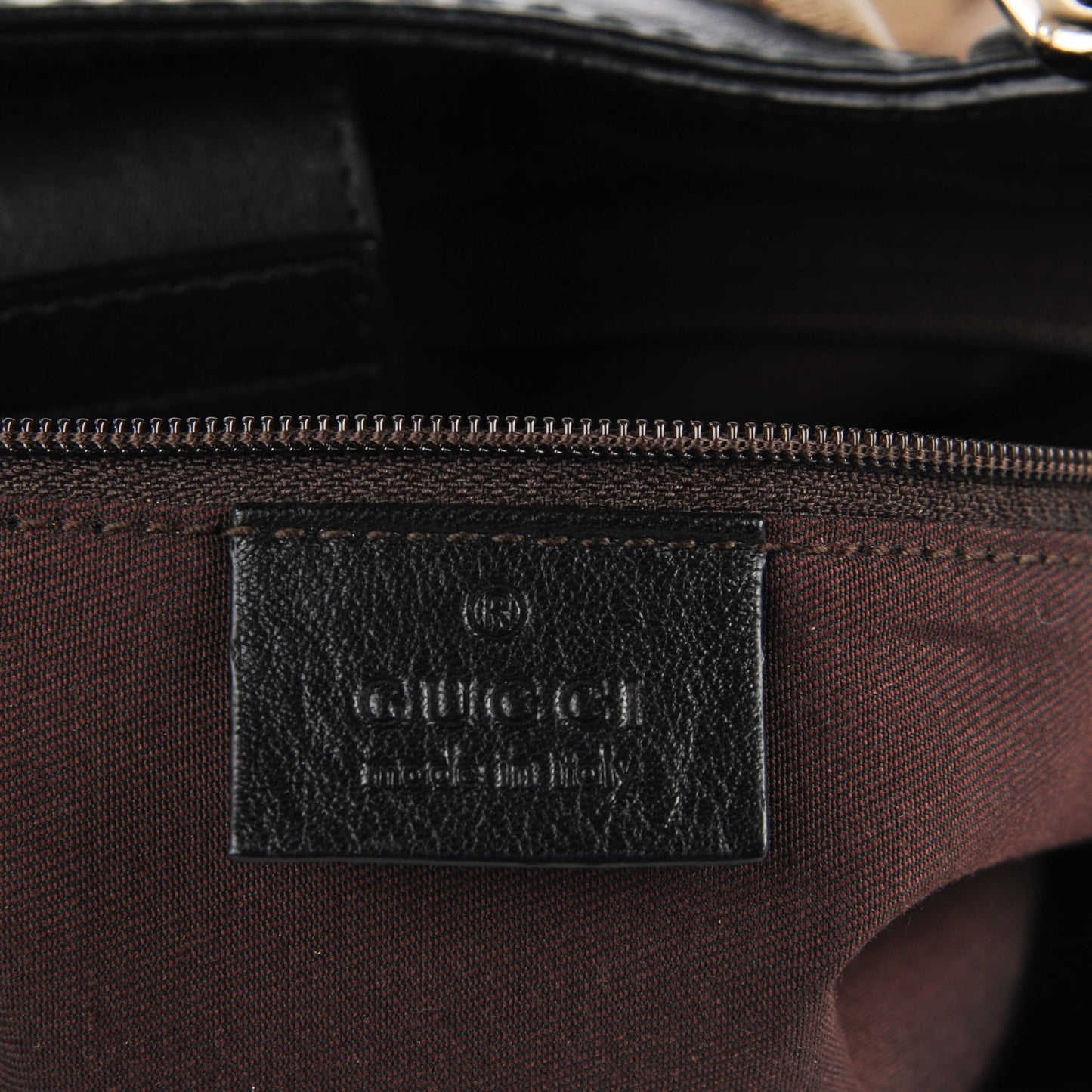 Monogram Medium Sukey Tote Beige Ebony Black