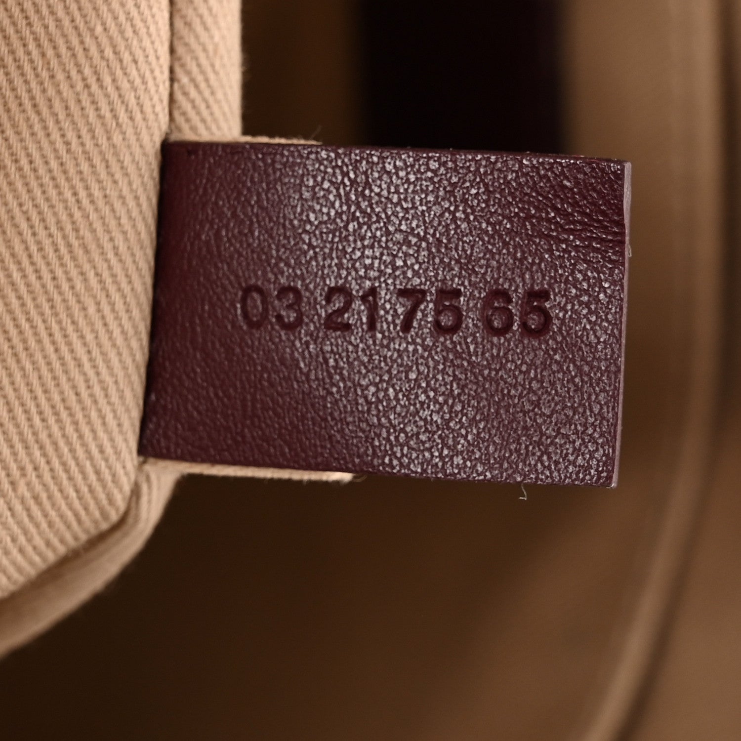 Chloe Cotton Calfskin Medium Woody Ribbon Tote Burgundy 7 of 10