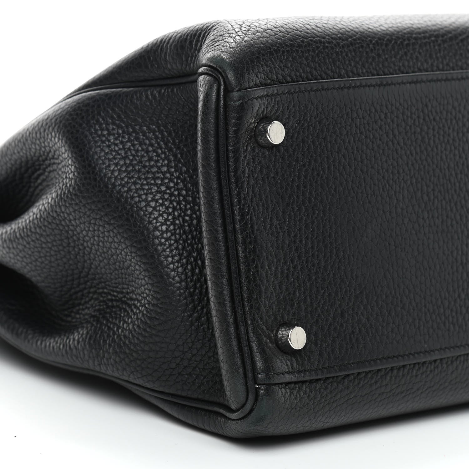 Hermes Taurillon Clemence Kelly Retourne 35 Black 8 of 15