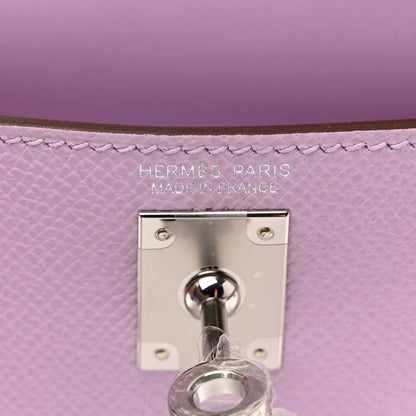 Hermes Epsom Mini Kelly Sellier 20 Guimauve 6 of 10