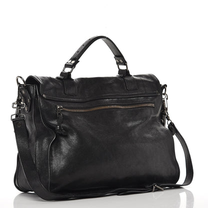 Proenza Schouler Lambskin Medium PS1 Satchel Black 4 of 9