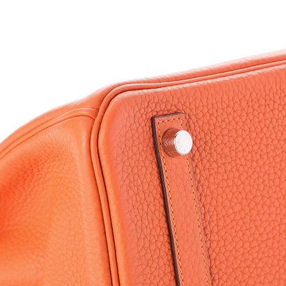 Hermes Taurillon Clemence Birkin 30 Feu 29 of 30