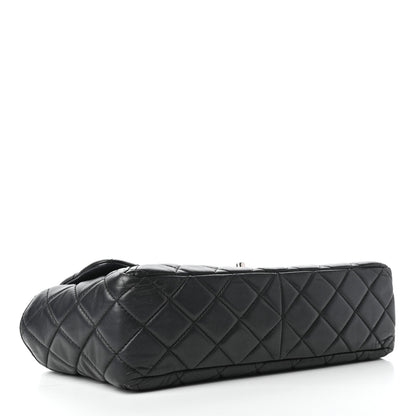 Chanel Lambskin Quilted Large Around Pockets Flap Black 4 of 9