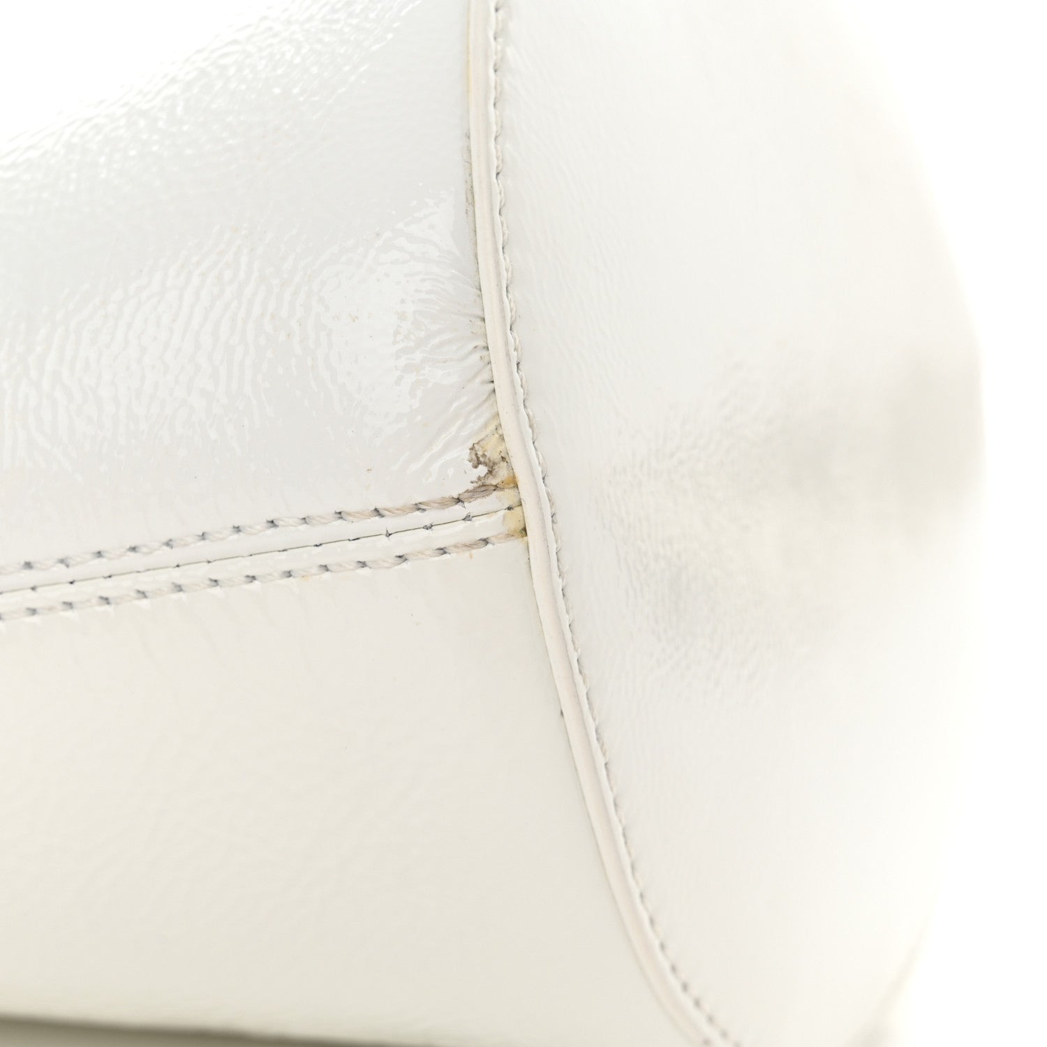 Khaite Patent Calfskin Etta Crossbody White 15 of 16