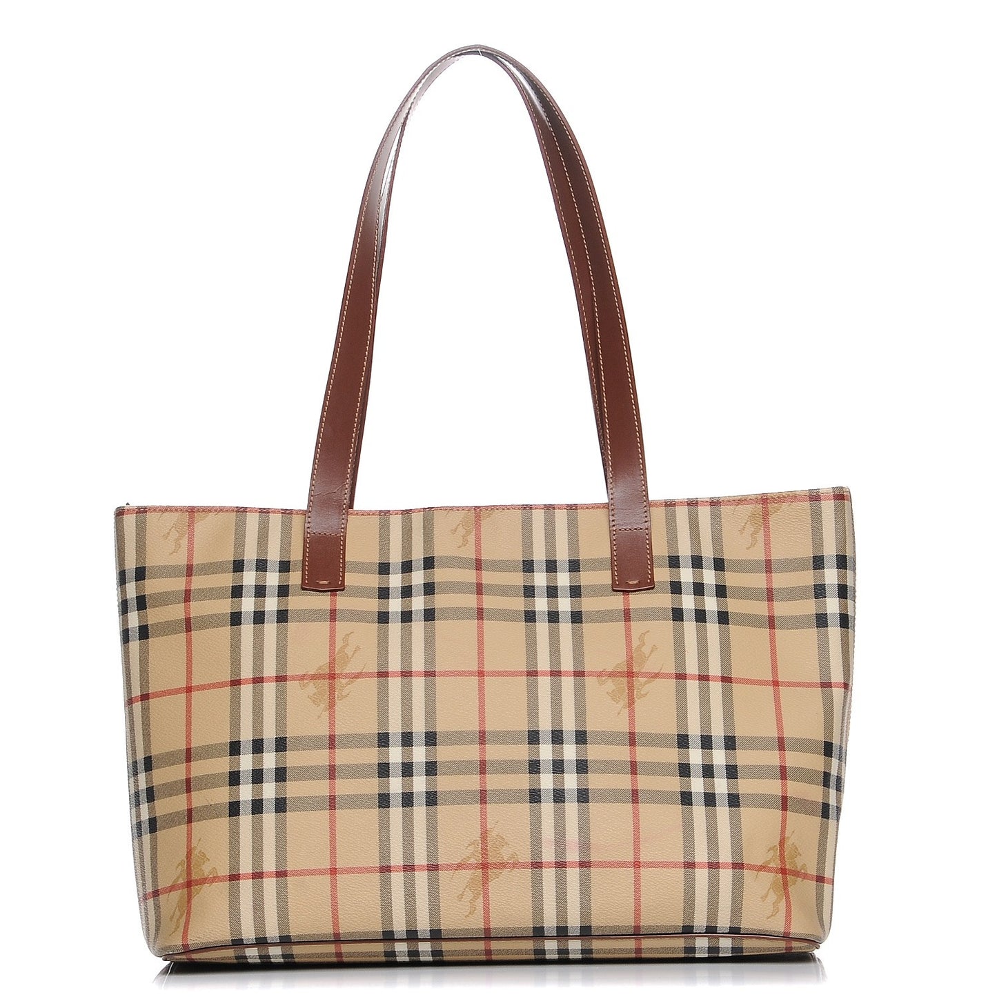 Haymarket Check Tote Brown