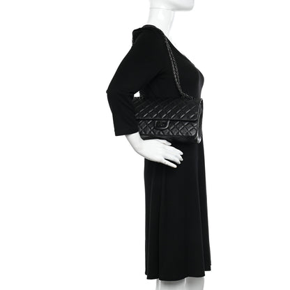 Chanel Aged Calfskin Quilted 2.55 Reissue 225 Flap So Black 2 of 10