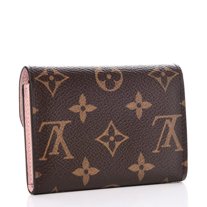 Louis Vuitton Monogram Rosalie Coin Purse Rose Ballerine 3 of 8