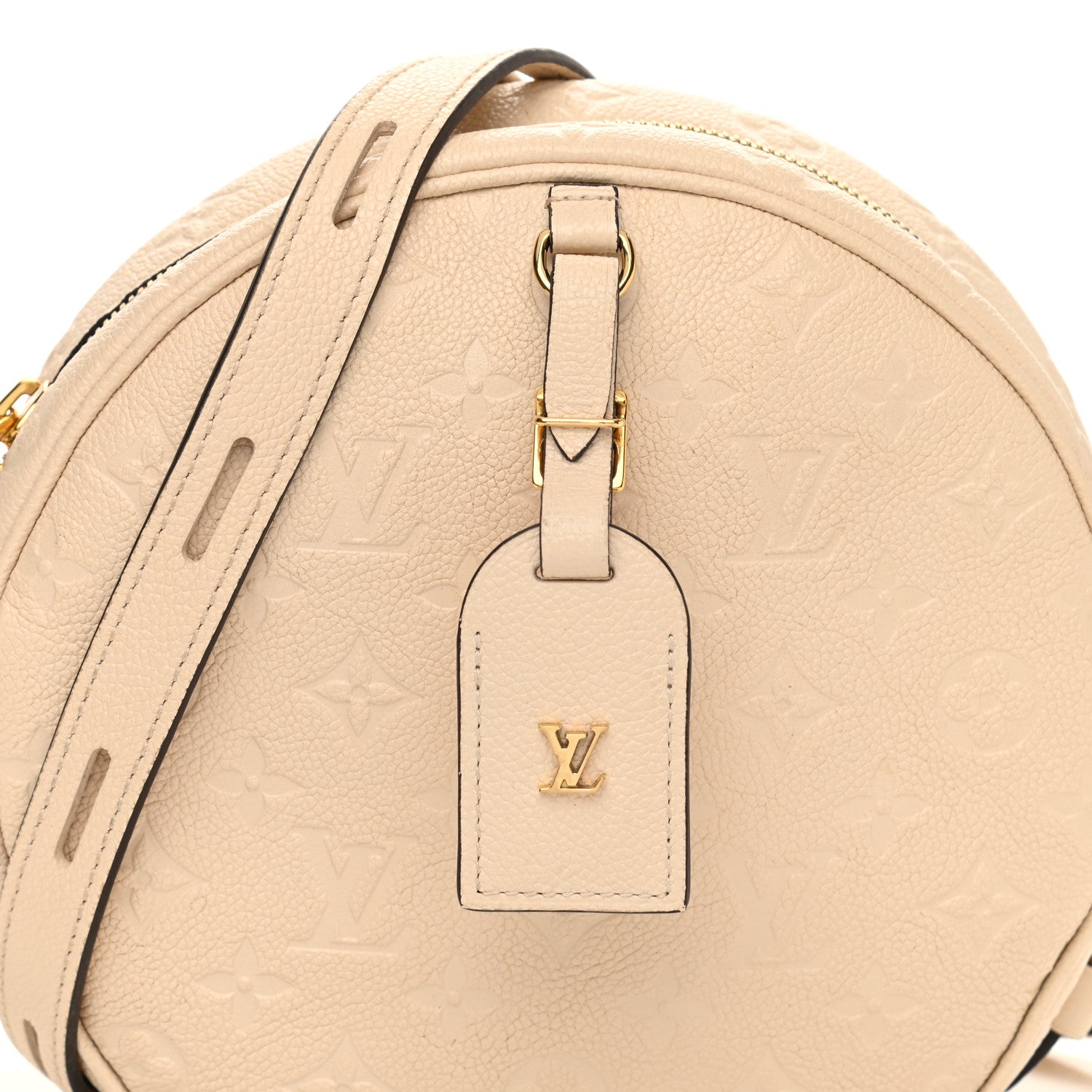 Louis Vuitton Empreinte Boite Chapeau Souple MM Creme 7 of 10