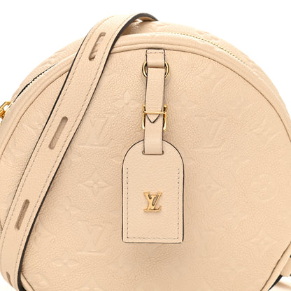 Louis Vuitton Empreinte Boite Chapeau Souple MM Creme 7 of 10