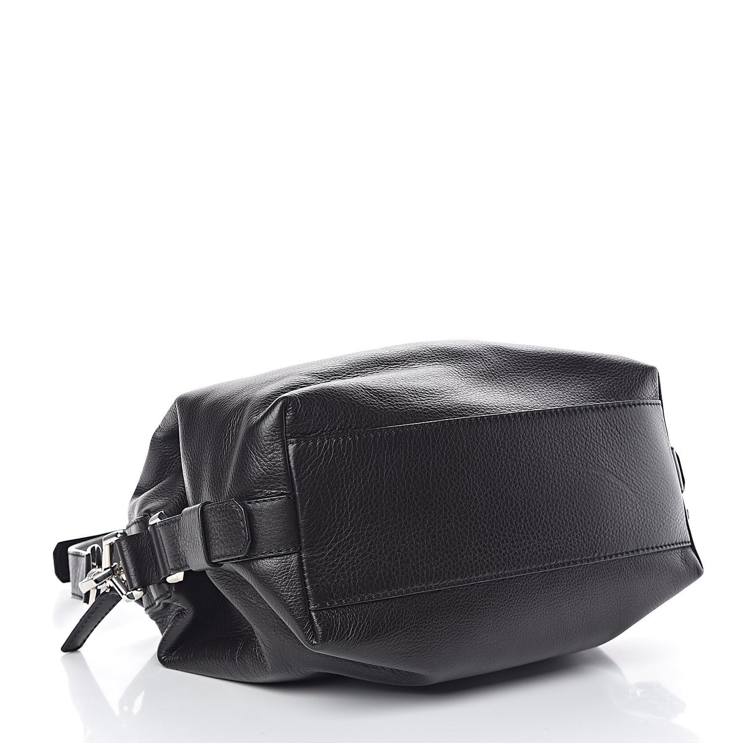 Pebbled Calfskin Small Nightingale Black