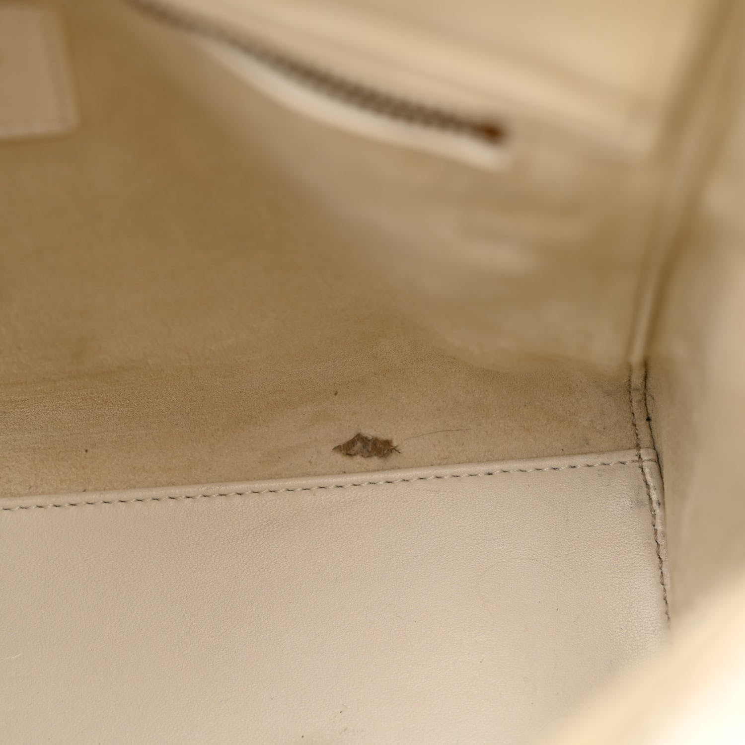 Christian Dior Smooth Calfskin Embroidered I Feel Blue Medium Lady Dior White Multicolor 8 of 14