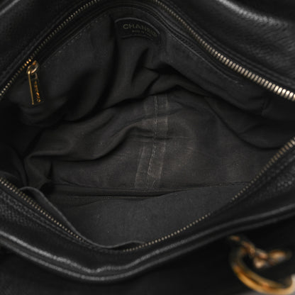 Chanel Caviar Quilted Petit Timeless Tote PTT Black 5 of 14