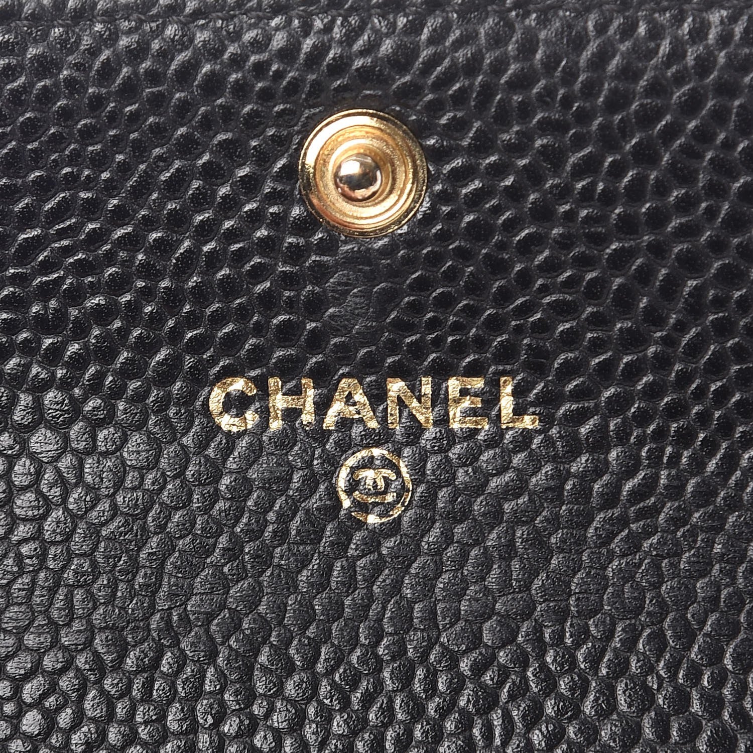 Chanel Caviar Quilted Flap Card Holder Black 7 of 9