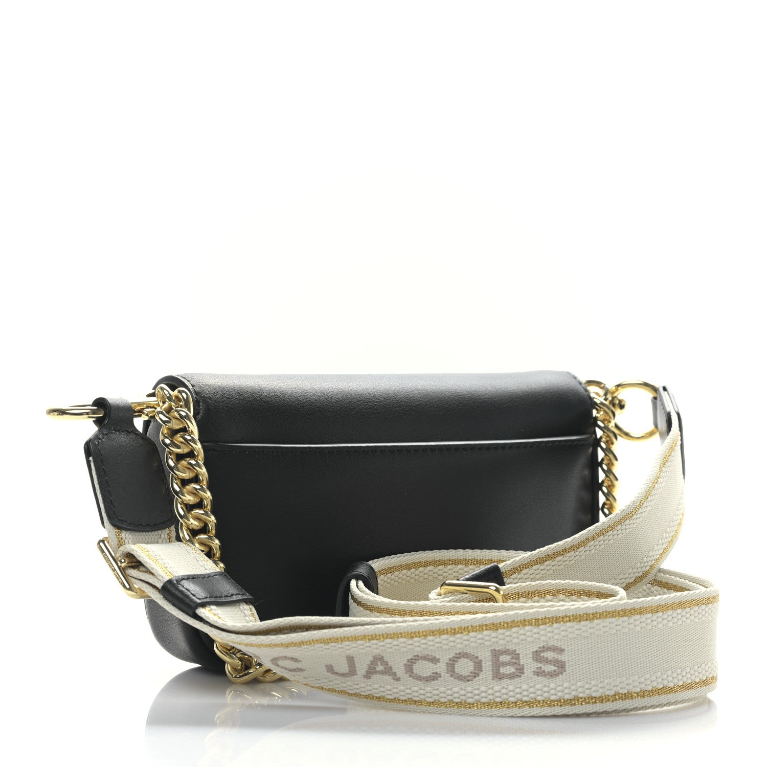 Marc Jacobs Lambskin J Marc Mini Shoulder Bag Black 3 of 9