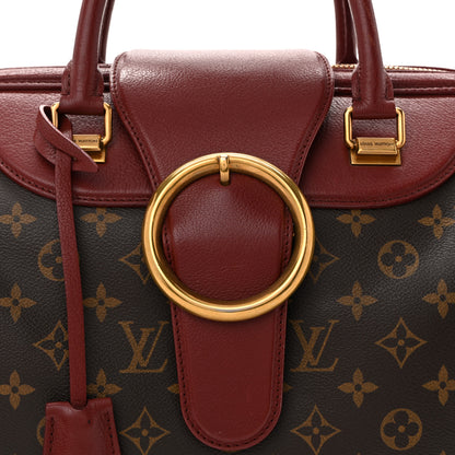 Louis Vuitton Monogram Golden Arrow Speedy Burgundy 7 of 14