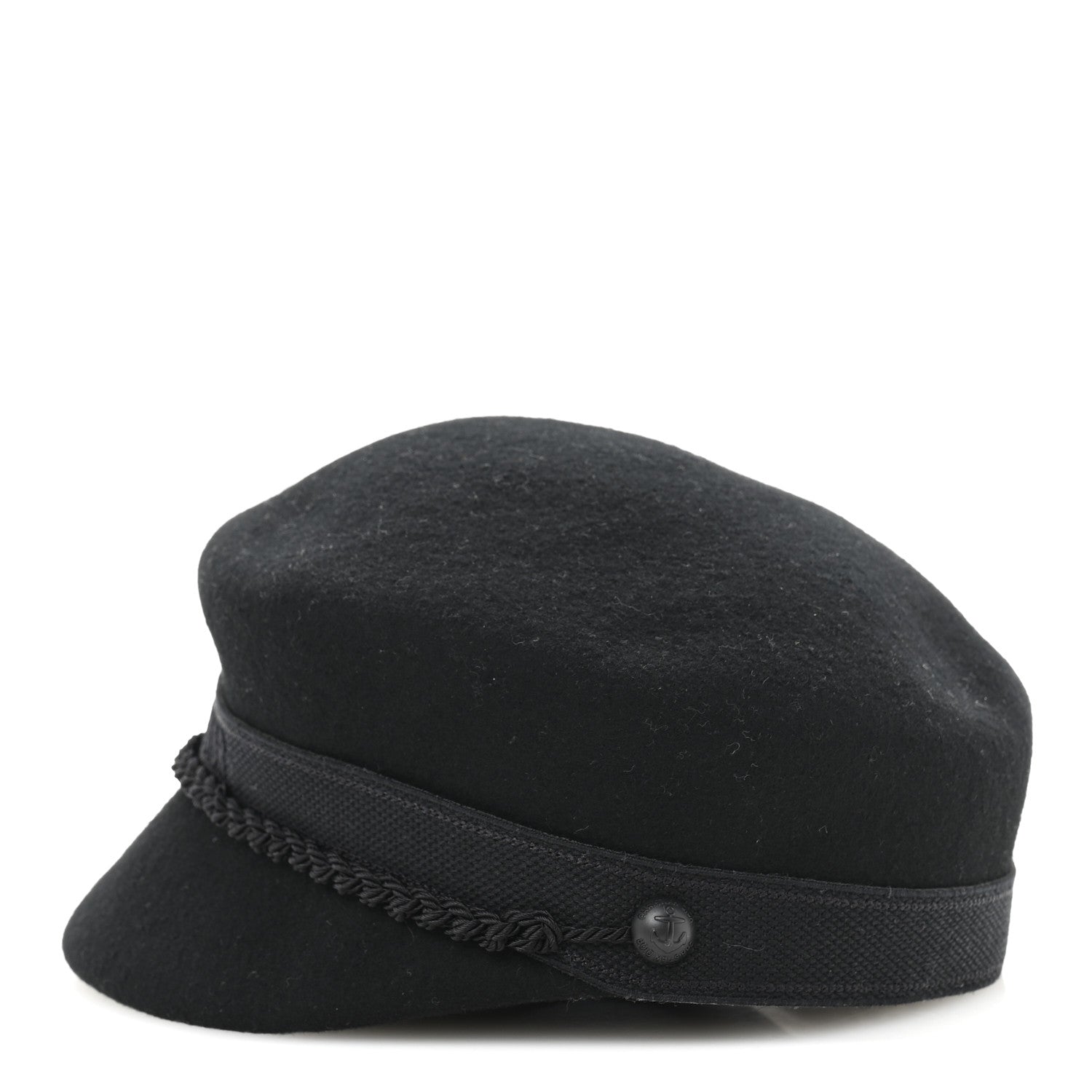 Christian Dior Wool Felt Cap 57 Black 4 of 9