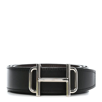 Hermes Togo Chamonix 38mm Royal Belt 110 Black Chocolate 1 of 4