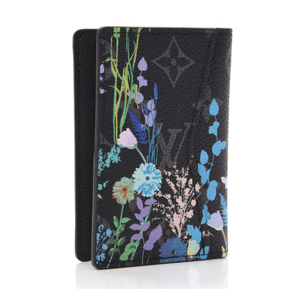 Louis Vuitton Monogram Eclipse Flower Print Pocket Organizer NM 3 of 7