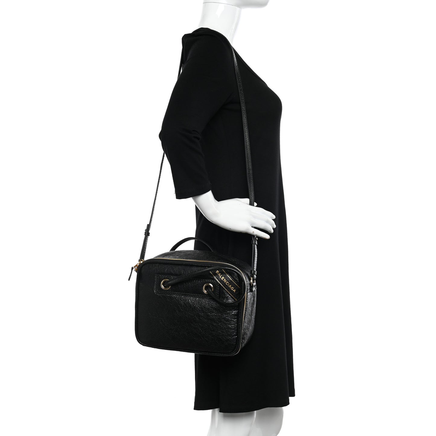 Agneau S Blanket Square Tote Black