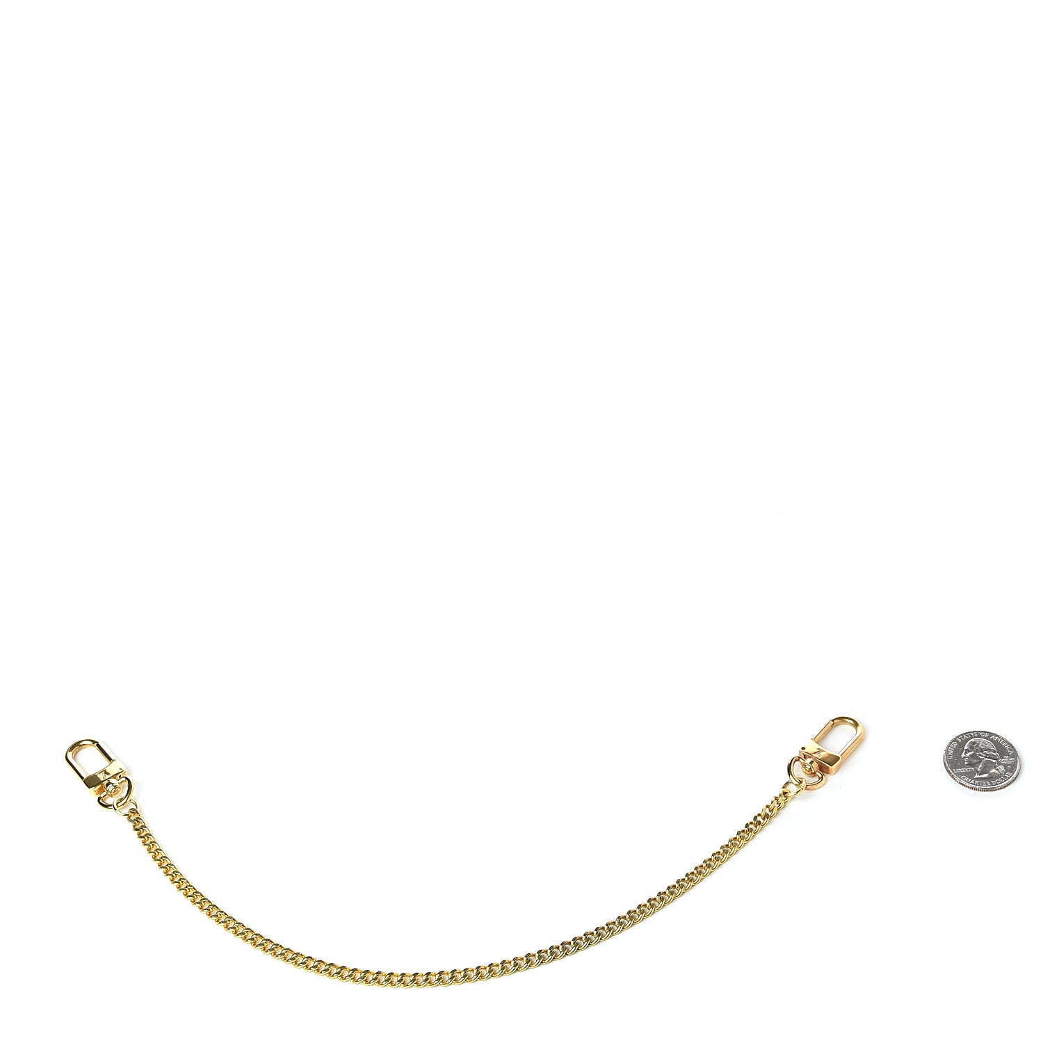 Louis Vuitton Short Chain Strap Gold 2 of 3