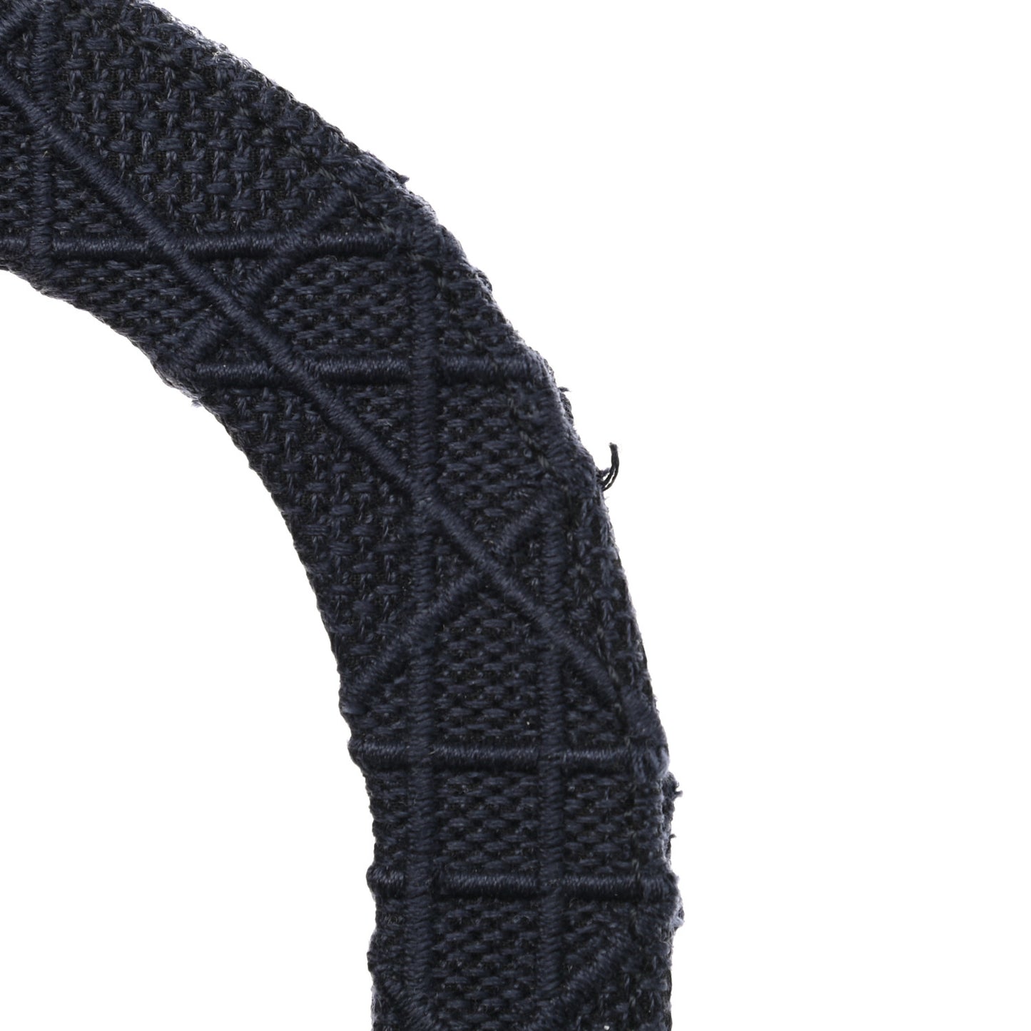 Canvas Embroidered Cannage Medium Lady D-Lite Navy