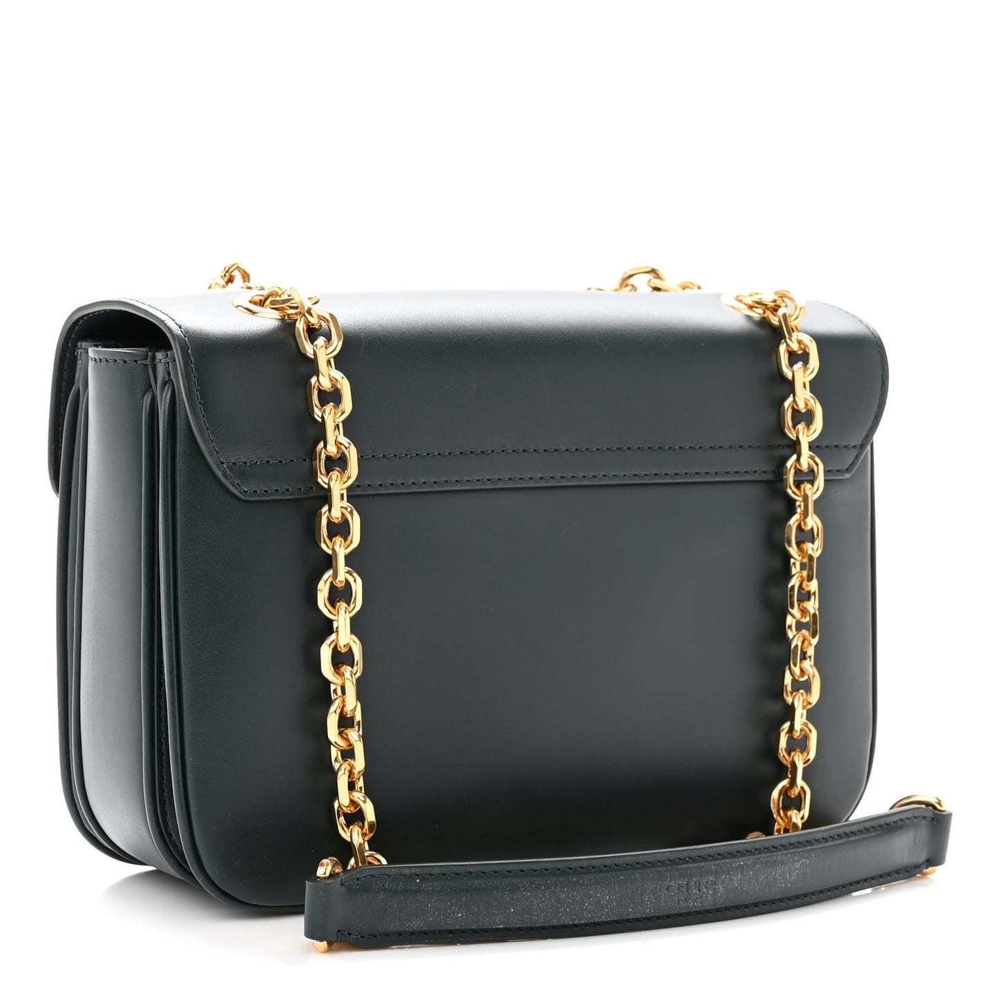 Shiny Calfskin Medium C Bag Amazone