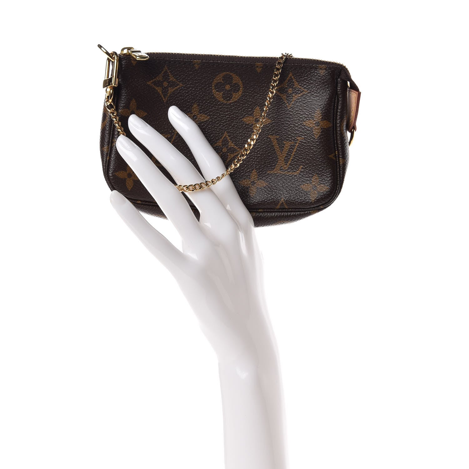 Louis Vuitton Monogram Mini Pochette Accessories 2 of 9