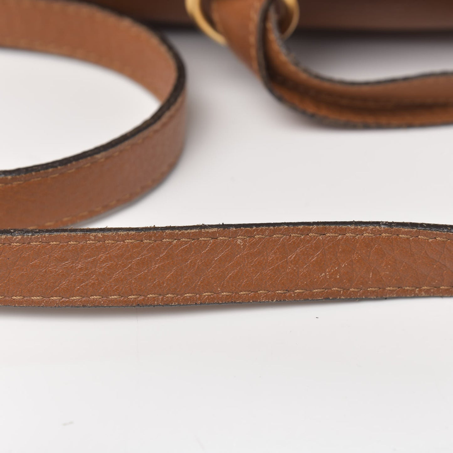Calfskin Medium Marcie Satchel Tan