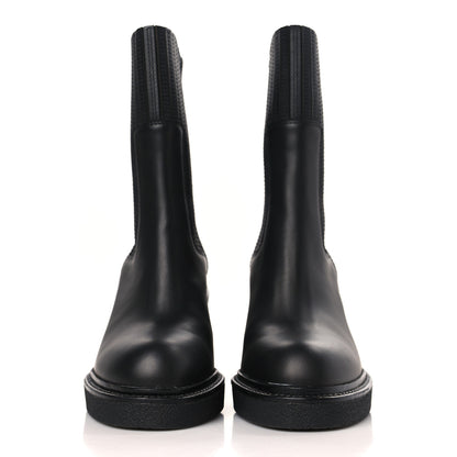 Hermes Calfskin Donia 70 Ankle Boots 36 Black 2 of 8