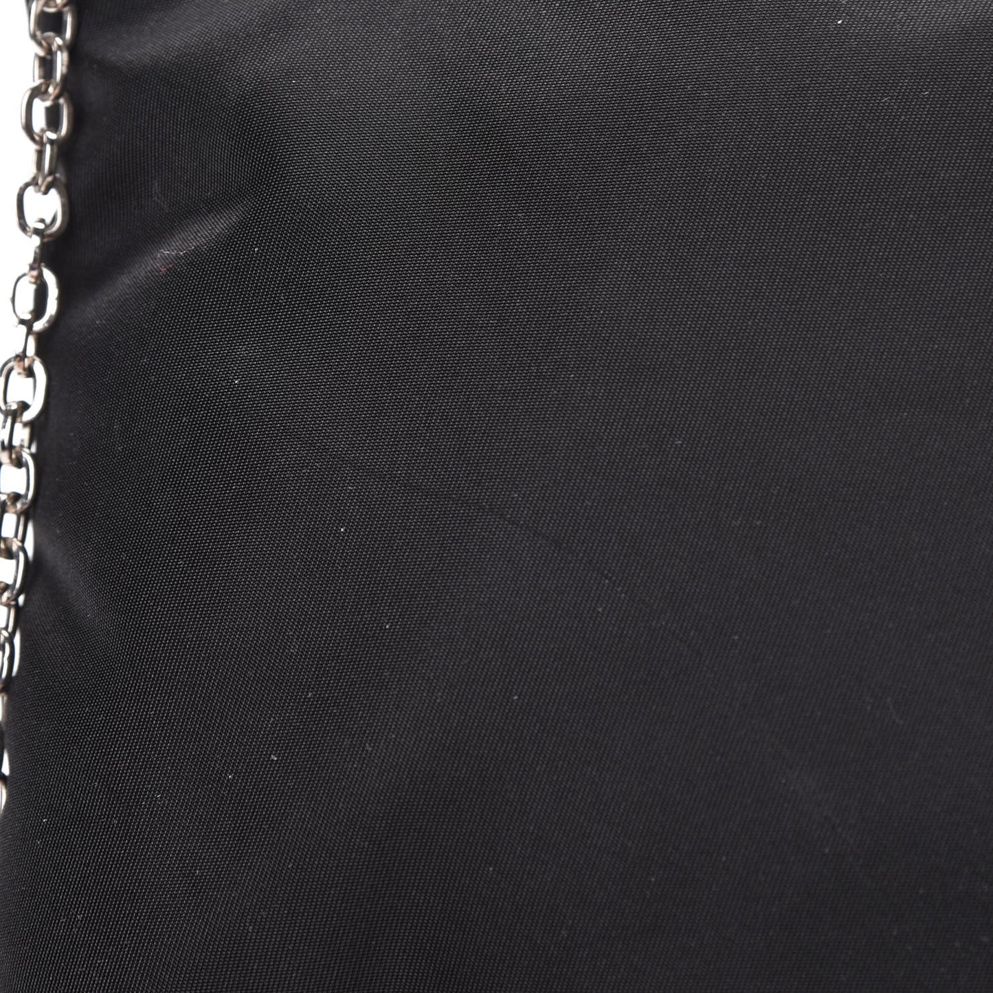 X UNIVERSAL STUDIOS Tessuto Nylon Soft Calfskin Frankenstein Heart Chain Shopping Tote Black