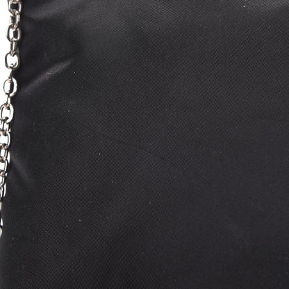 Prada X UNIVERSAL STUDIOS Tessuto Nylon Soft Calfskin Frankenstein Heart Chain Shopping Tote Black 11 of 11