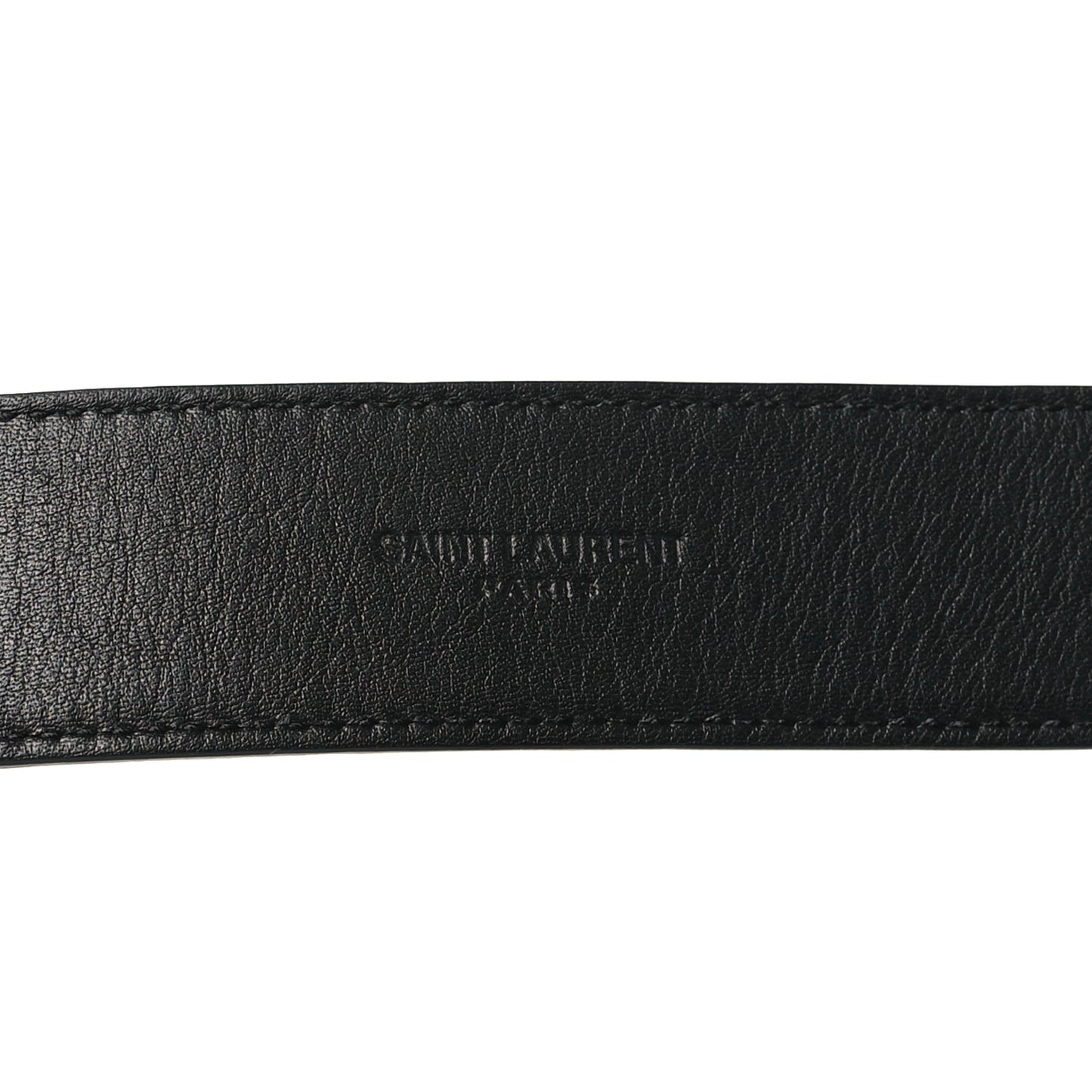 Calfskin Crocodile Embossed Monogram Square Buckle Belt 85 34 Black