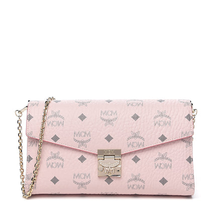 MCM Visetos Monogram Medium Millie Crossbody Bag Soft Pink 1 of 8