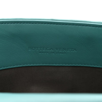 Bottega Veneta Nappa Intrecciato Dahlia Clutch Crossbody Linoleum 7 of 10