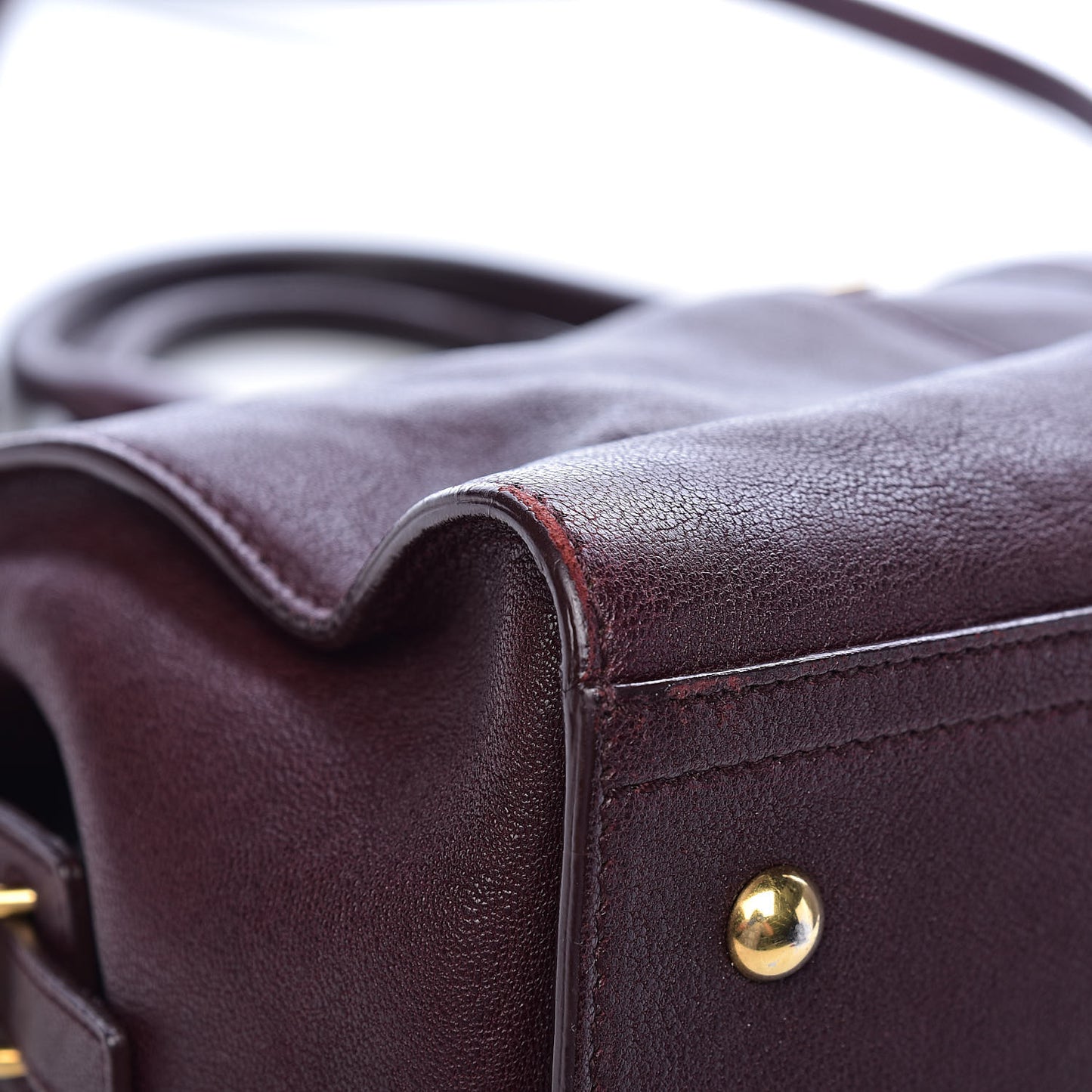 Sheepskin Small Cabas ChYc Plum