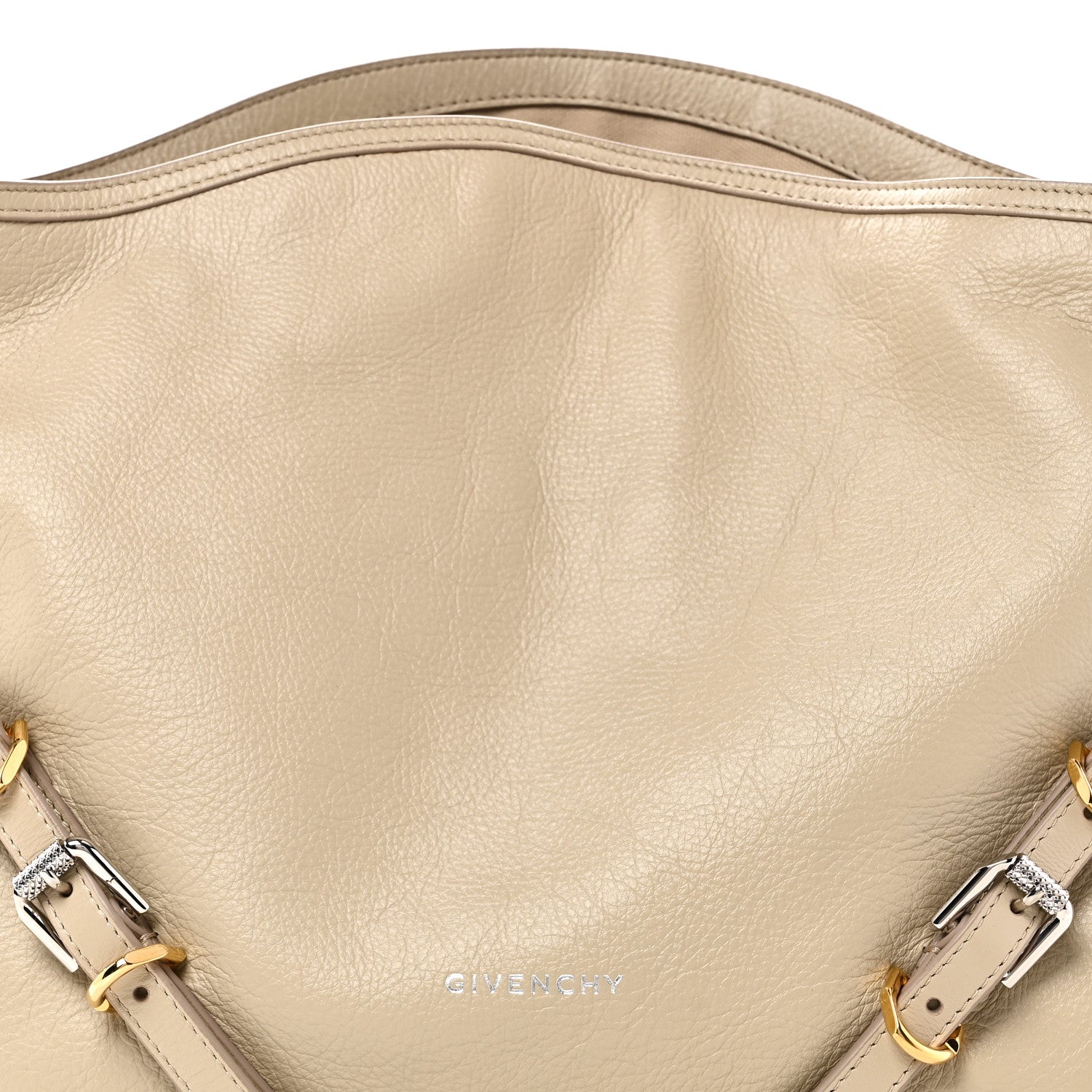 Givenchy Calfskin Medium Voyou Bag Natural Beige 8 of 10