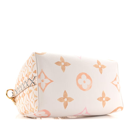 Louis Vuitton Monogram Giant By The Pool 2.0 Speedy Bandouliere 25 Beige 4 of 9