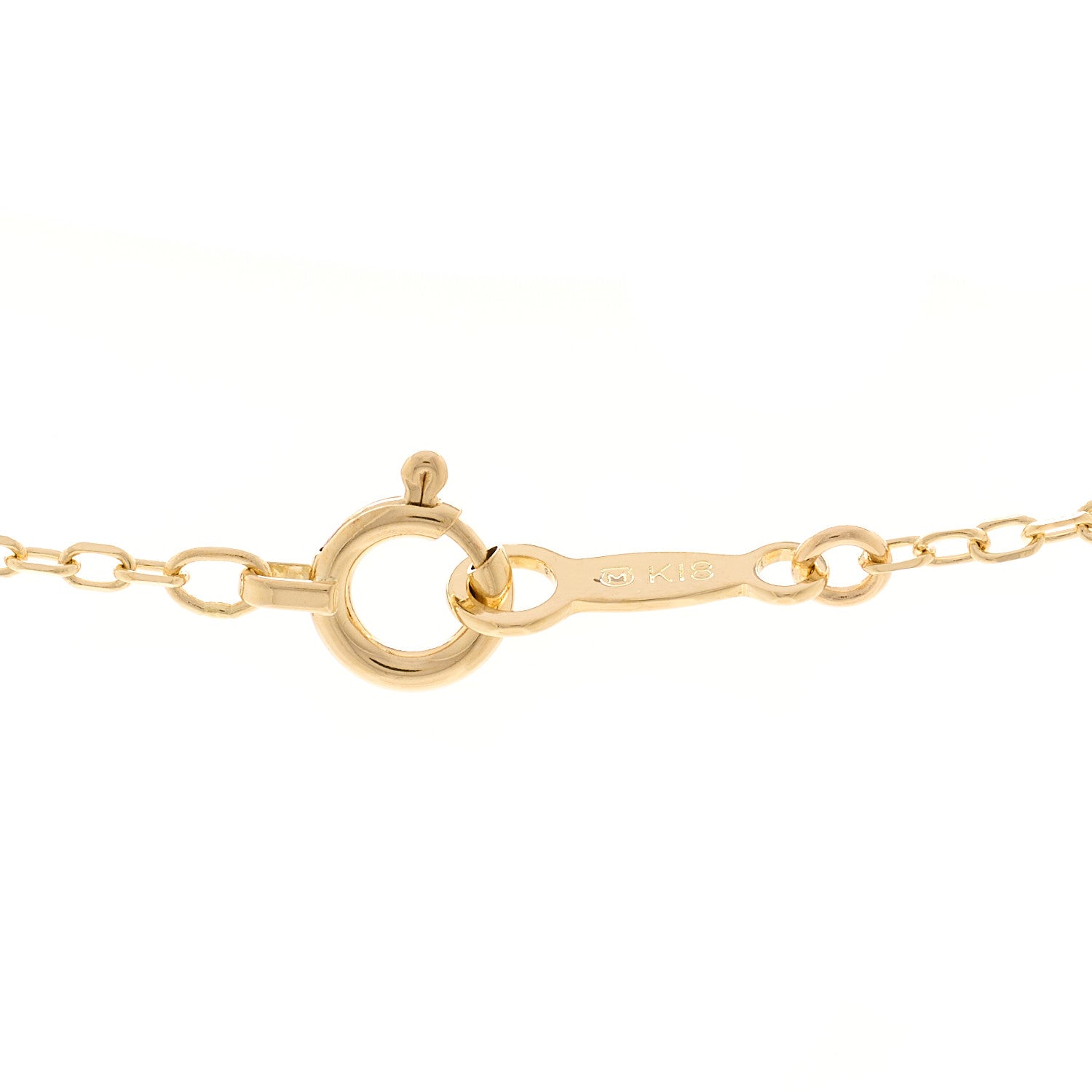Mikimoto 18K Yellow Gold Akoya Cultured Pearl 7mm Single Pendant Necklace 4 of 5