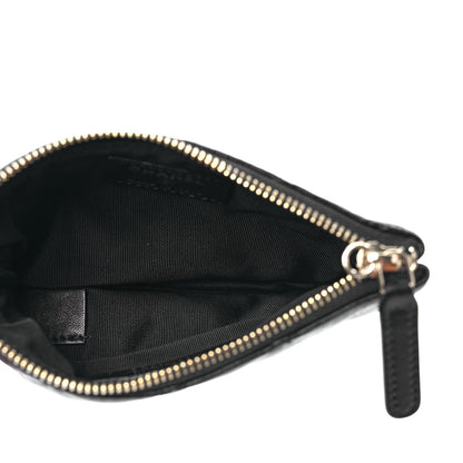 Chanel Lambskin Quilted Small No. 5 Cosmetic Case Black 5 of 9