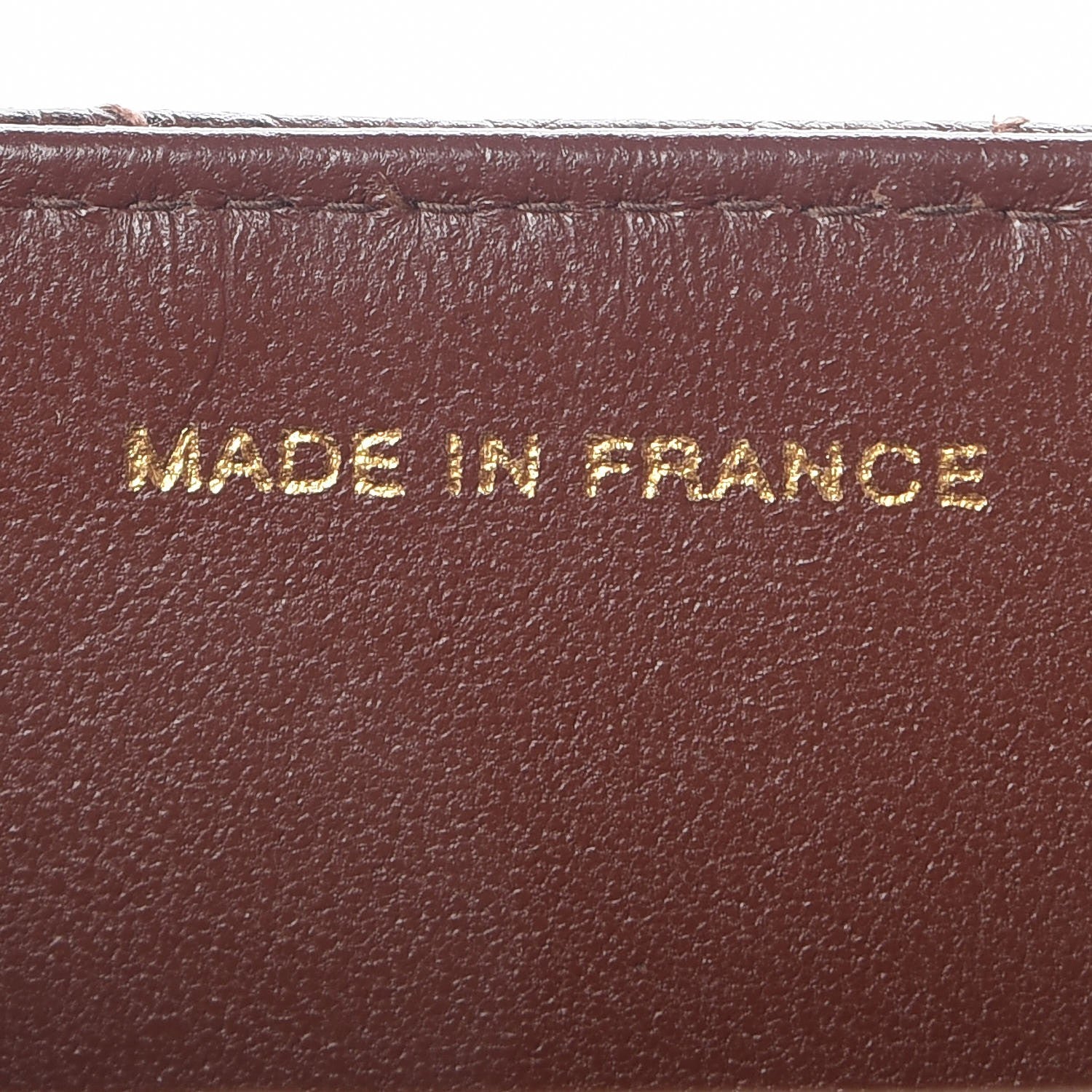 Chanel Caviar Stitch Jumbo Single Flap Brown 8 of 9