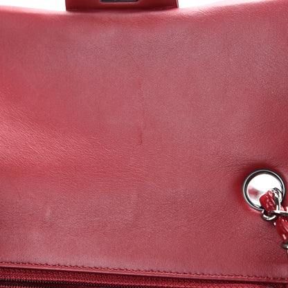 Chanel Patent Calfskin Quilted Mini Rectangular Flap Red 7 of 10