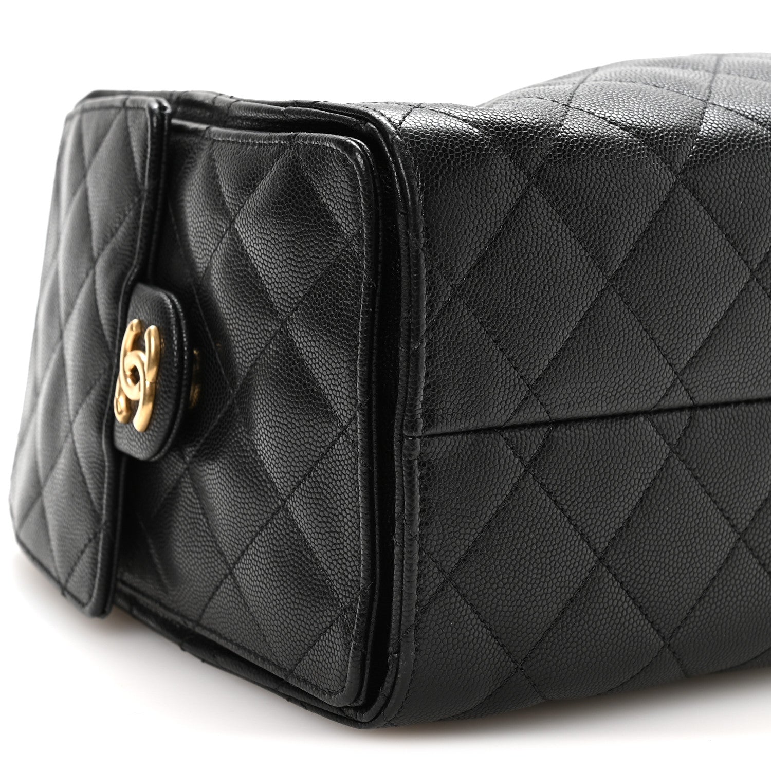 Chanel Caviar Quilted Small Chanel 25 Handbag Black 9 of 11