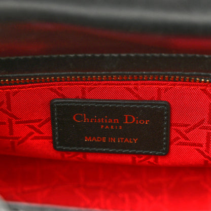Christian Dior Lambskin Cannage Small Lucky Badges My Lady Dior Black 6 of 11
