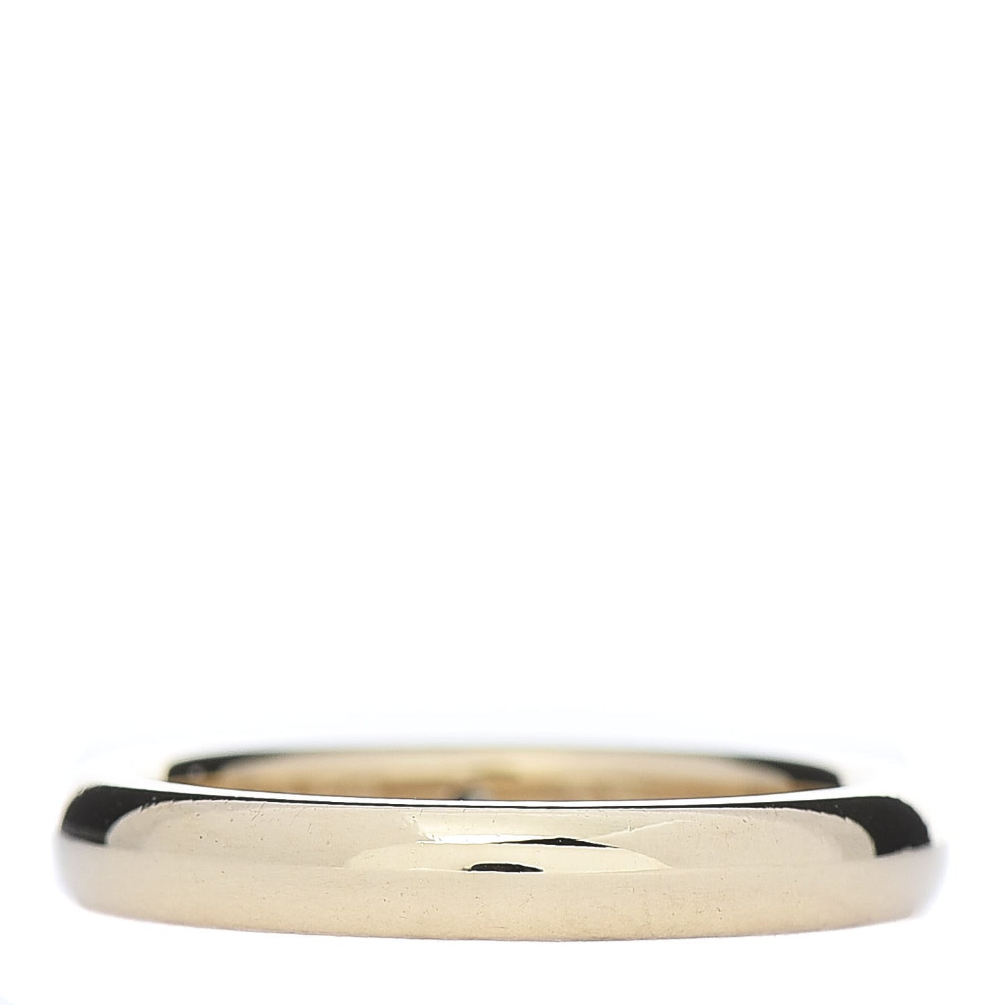 18K Yellow Gold Diamond Elsa Peretti Band Ring 48 4.5