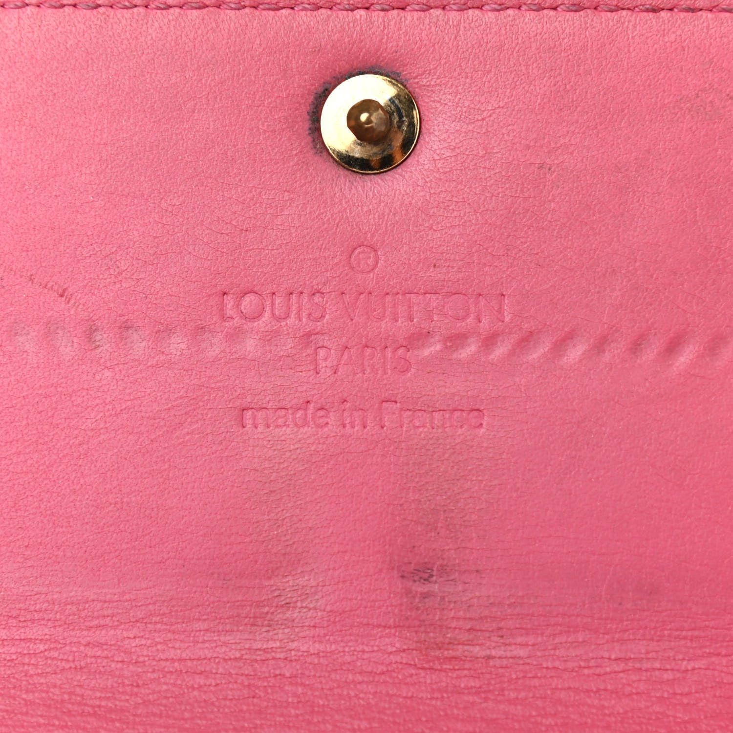 Louis Vuitton Vernis Sarah Wallet Framboise 5 of 6