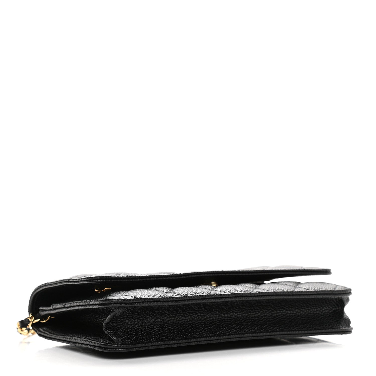 Chanel Caviar Quilted Wallet On Chain WOC Black 4 of 10